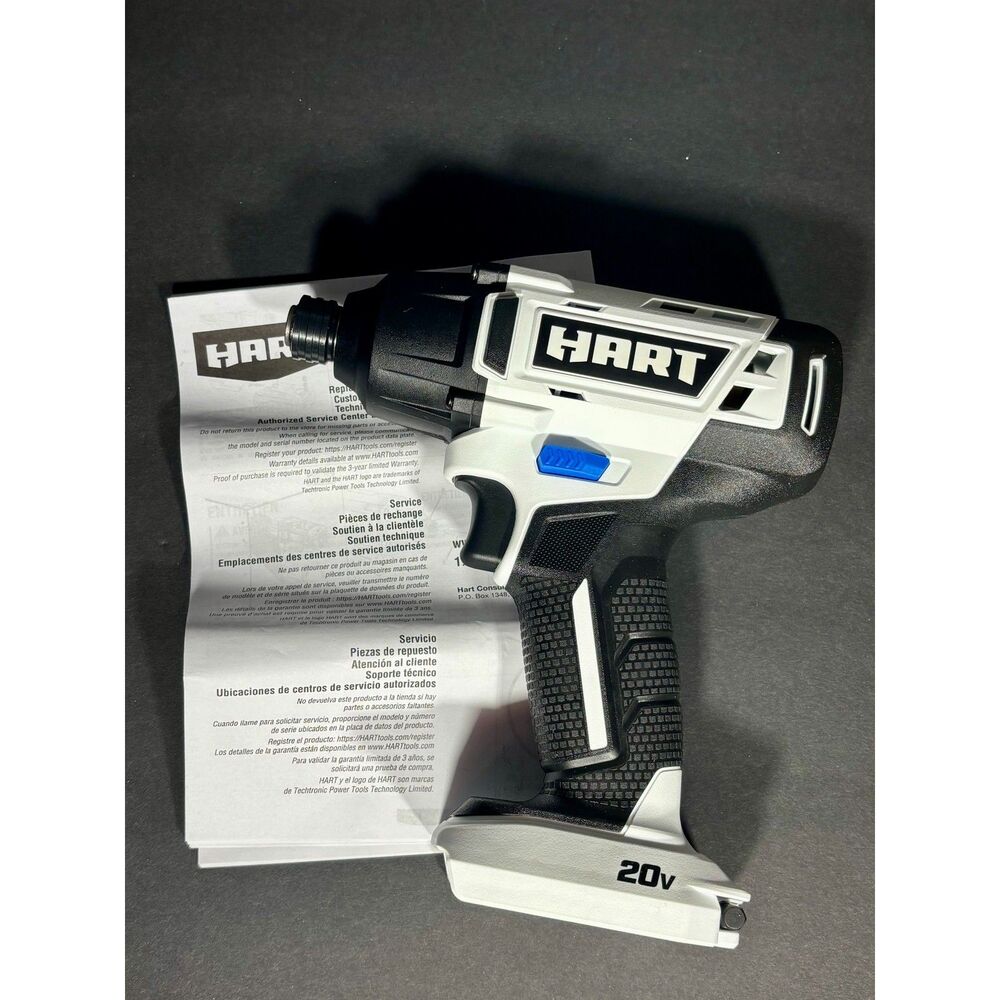 HART HPID02B 20V Cordless Impact Driver Tool Only New No Box
